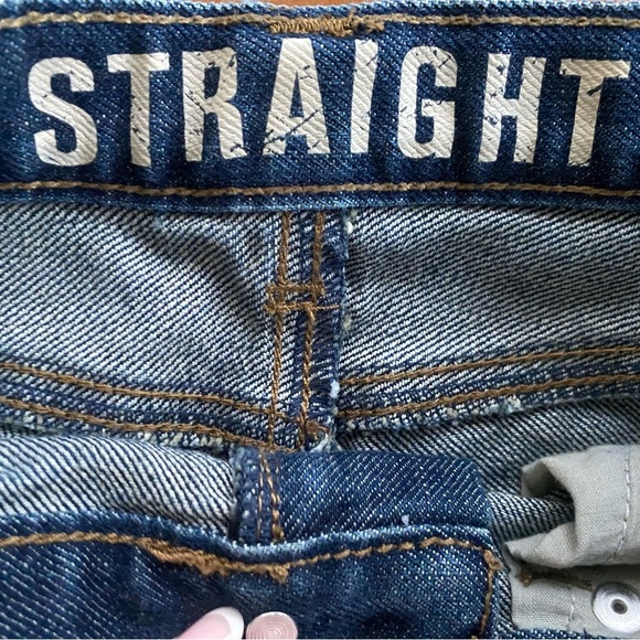 5/$25 🦋 Crazy 8 Straight Jeans Boy’s 12 - Picture 4 of 5